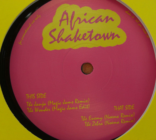 Various : African Shaketown (Noema & Magic Jams Reworks) (12", Promo)