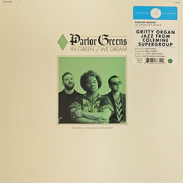 Parlor Greens : In Green / We Dream (LP, Album, Gre)