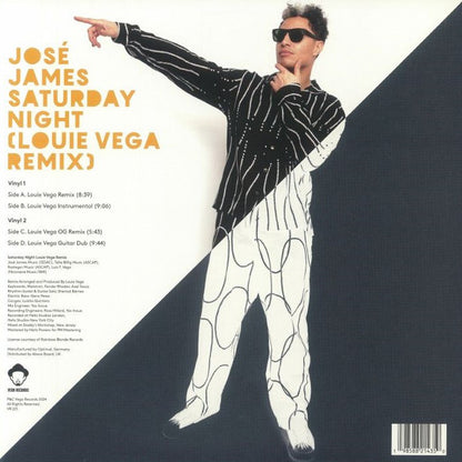 José James : Saturday Night (Louie Vega Remix) (2x12")