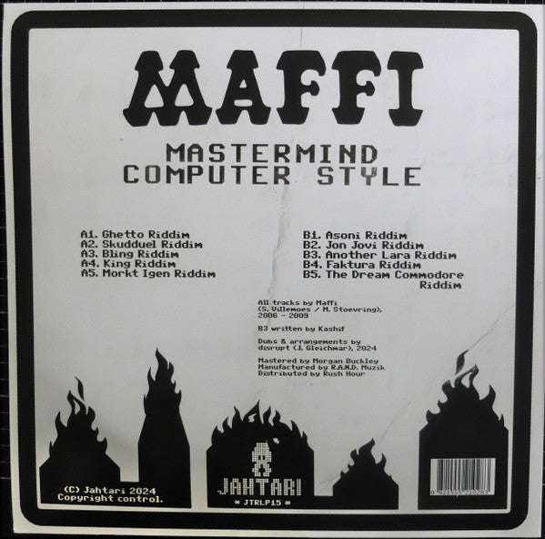 Maffi : Mastermind Computer Style (LP, Album)