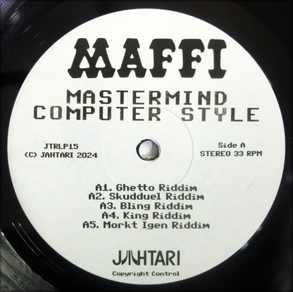 Maffi : Mastermind Computer Style (LP, Album)