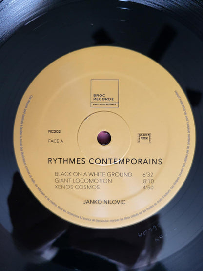 Janko Nilovic : Rythmes Contemporains  (LP, Ltd, Num, RE, RM)