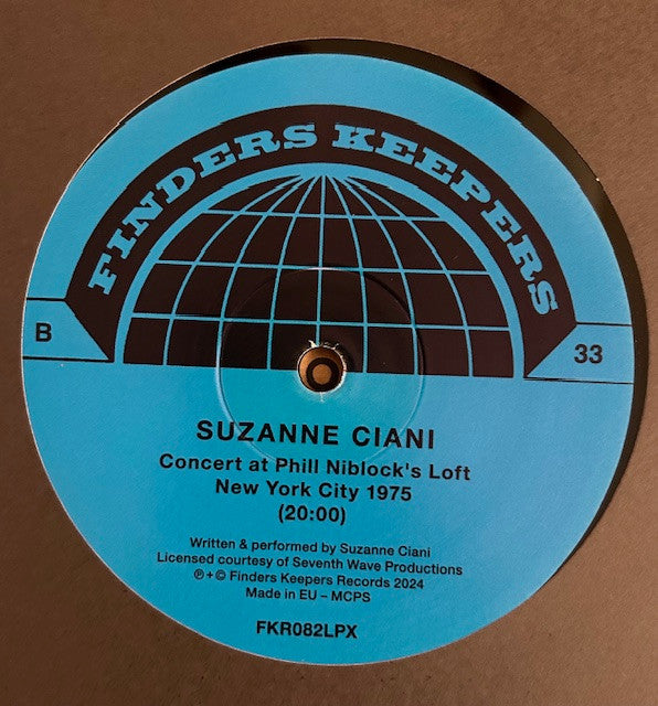 Suzanne Ciani : Buchla Concerts 1975 (LP)