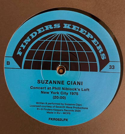 Suzanne Ciani : Buchla Concerts 1975 (LP)