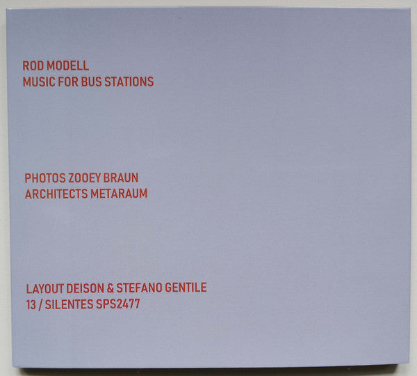 Rod Modell : Music For Bus Stations (CD, Album, Ltd)