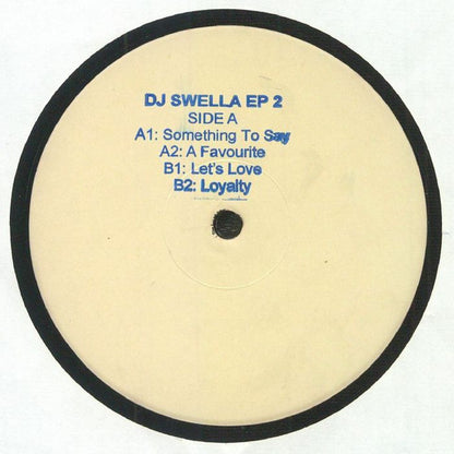 DJ Swella : DJ Swella EP 2 (12", EP, Lim)