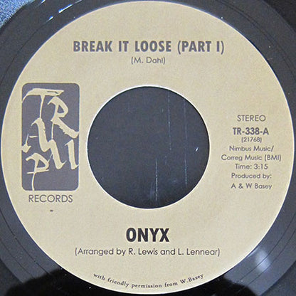 Onyx (8) : Break It Loose (7", Single, RE)