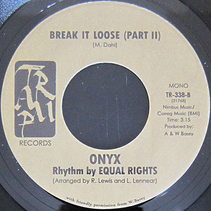 Onyx (8) : Break It Loose (7", Single, RE)