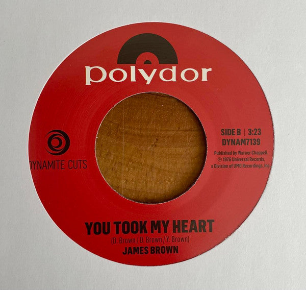 James Brown : Never Can Say Goodbye/You Took My Heart (7", Single)