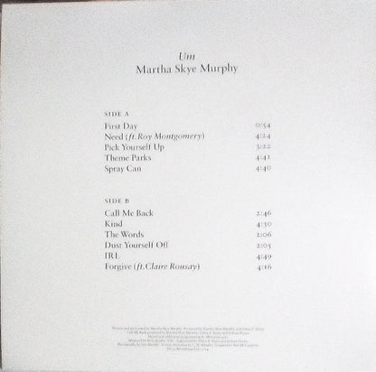 Martha Skye Murphy : Um (LP, Album)