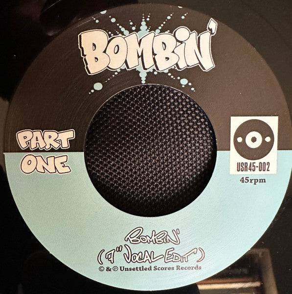 Brim – Bombin' (7", Unsettled Scores Records, 2024) Image 3