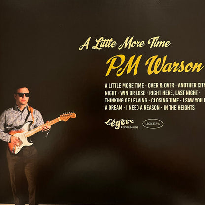 PM Warson : A Little More Time (LP)