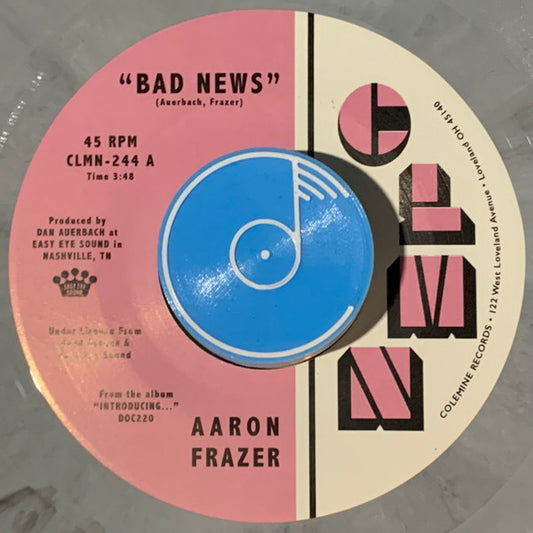 Aaron Frazer : Bad News / Done Lyin' (7", Single, Ltd, Lig)