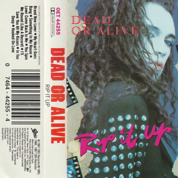 Dead Or Alive - Rip It Up (Cassette) – Further Records
