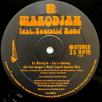 Warodjah feat. Zouratié Koné : Zou's Journey (12")