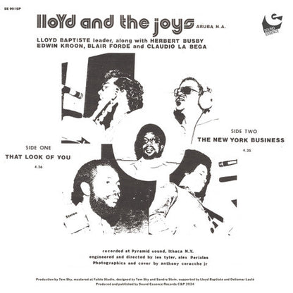 Lloyd And The Joys : That Look Of You / The New York Business (7", Ltd)