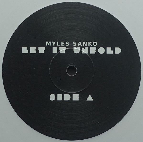Myles Sanko – Let It Unfold (LP, White, 213 Music, 2024) Image 3