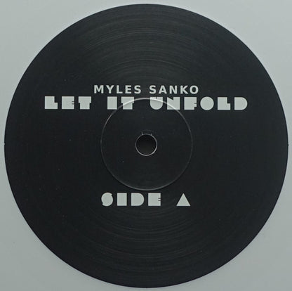 Myles Sanko – Let It Unfold (LP, White, 213 Music, 2024) Image 3