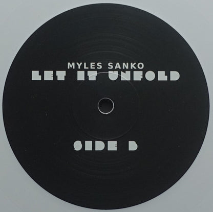 Myles Sanko – Let It Unfold (LP, White, 213 Music, 2024) Image 4