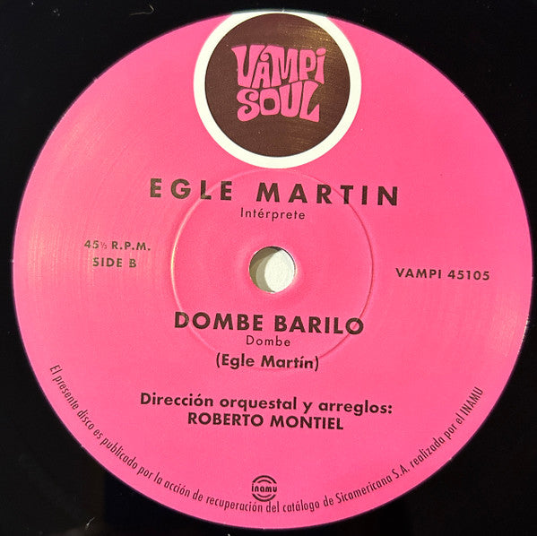 Egle Martin : El Dombe (7", Single, RE)