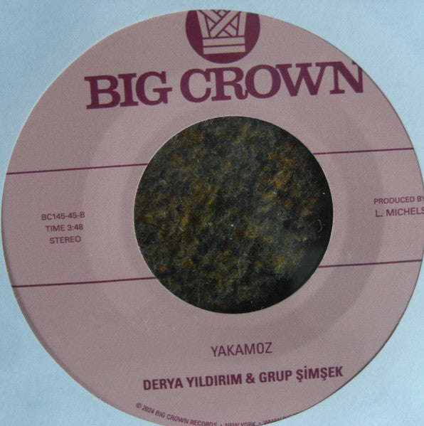 Derya Yıldırım & Grup Şimşek : Cool Hand / Yakamoz (7")