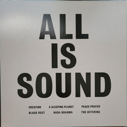 The Cosmic Tones Research Trio : All Is Sound (LP)