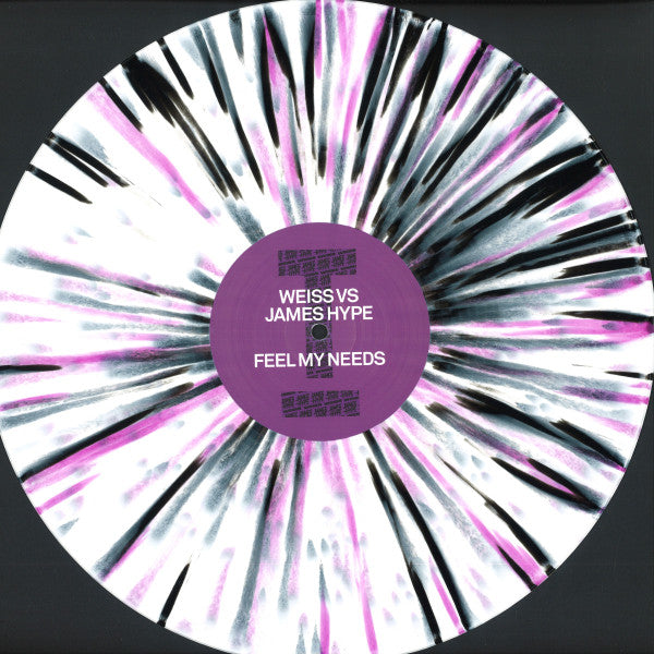 Weiss (6) Vs James Hype : Feel My Needs (12", Whi)