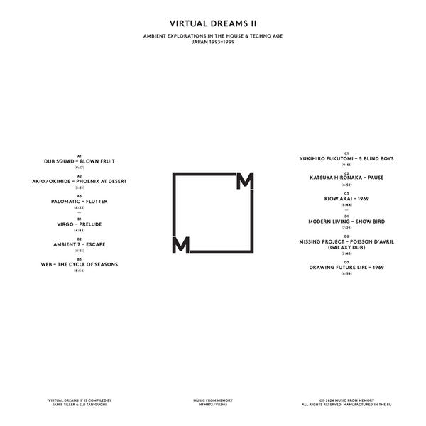 Various : Virtual Dreams II - Ambient Explorations In The House & Techno Age, Japan 1993-1999 (2x12", Comp)