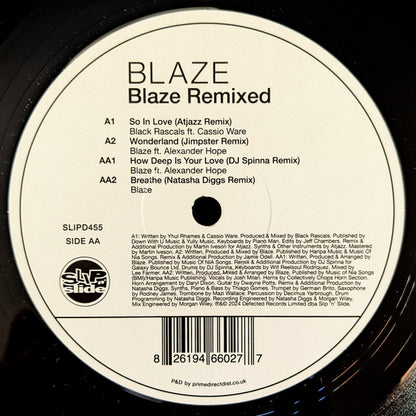 Blaze : Blaze Remixed (12")