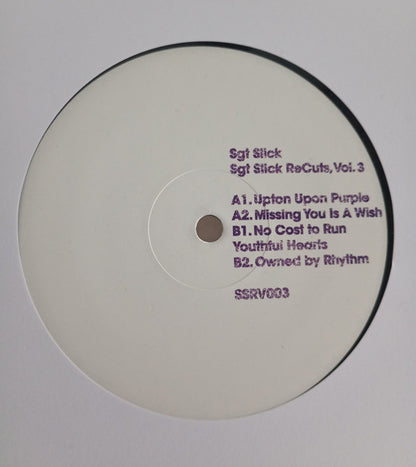 Sgt. Slick : Sgt Slick ReCuts Vol. 3 (12")