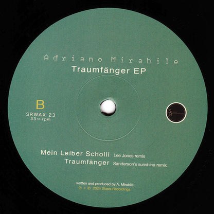 Adriano Mirabile : Traumfänger EP (12", EP)