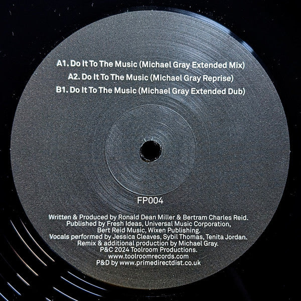 Raw Silk : Do It To The Music (Michael Gray Remix) (12")