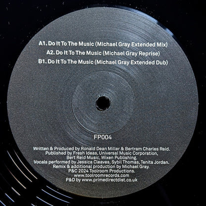 Raw Silk : Do It To The Music (Michael Gray Remix) (12")
