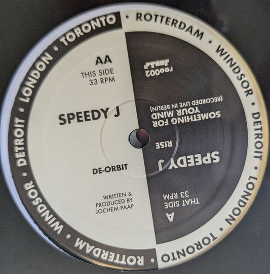 Speedy J : Rise (12")