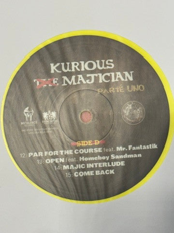 Kurious : Majician (2xLP, Album, Red)