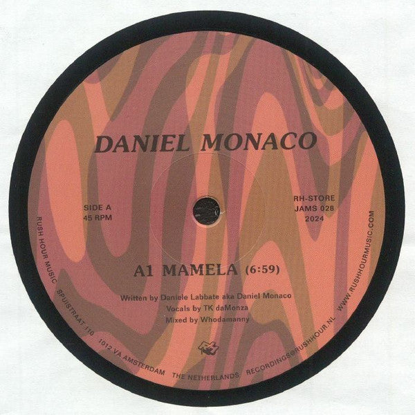 Daniel Monaco : Mamela (12")