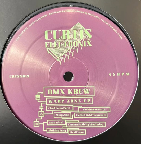 DMX Krew : Warp Zone EP (LP, MiniAlbum)