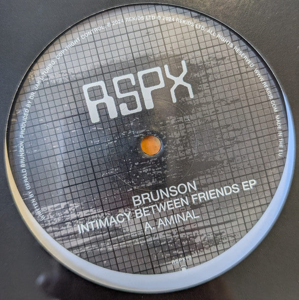 Brunson* : Intimacy Between Friends EP (12", EP)