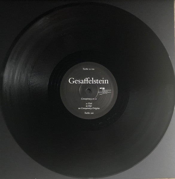 Gesaffelstein : Conspiracy PT. II (12", EP, Ltd, 10 )