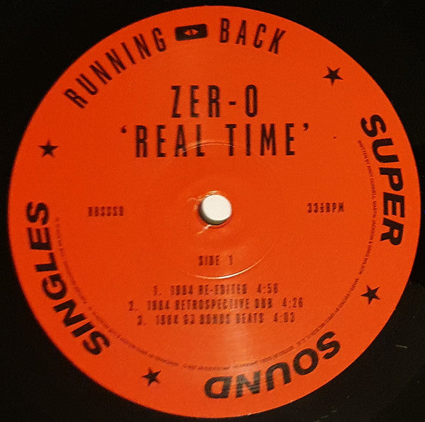 Zer-O : Real Time (12", Single)