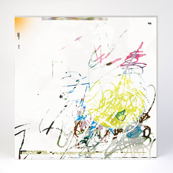 Various : World of Rubber 4 (LP, Comp, Whi)