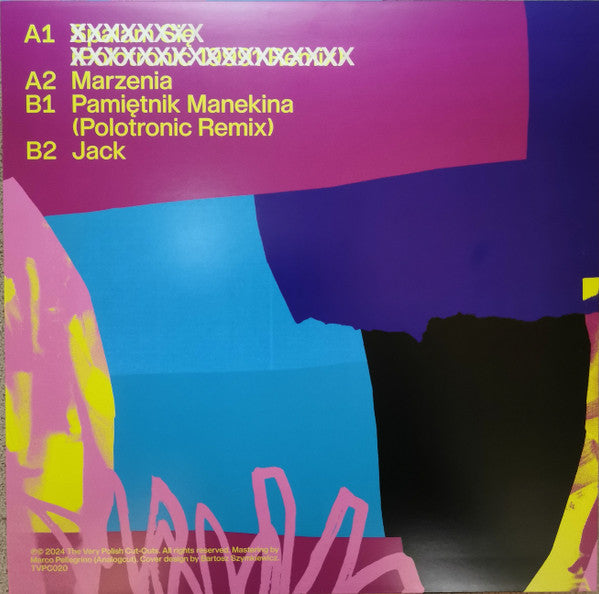 Polotronic – Marzenia (12", The Very Polish Cut-Outs, 2024) Back Cover