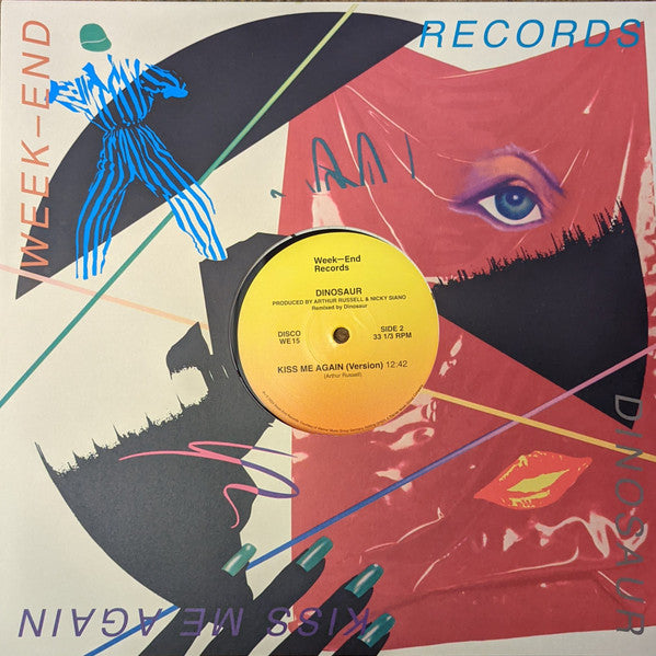 Dinosaur : Kiss Me Again (12", RE, RM)