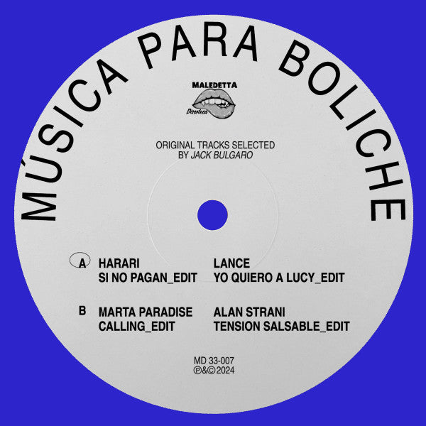 Various : Musica Para Boliche  (12", Ltd)