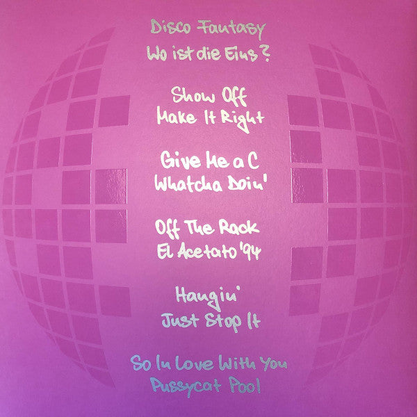 Sound Stream – Disco Fantasy (3x12", Sound Stream, 2024) Back Cover