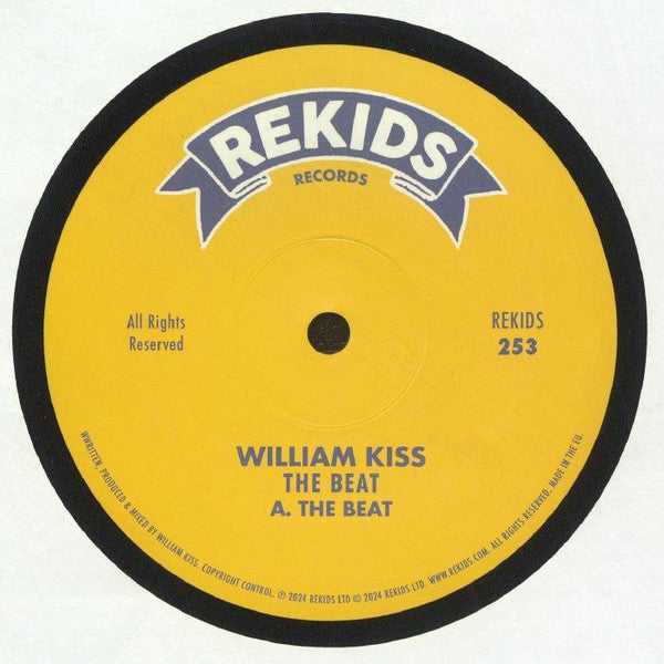 William Kiss : The Beat (12")