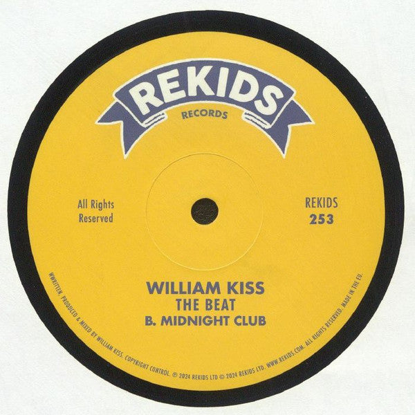 William Kiss : The Beat (12")