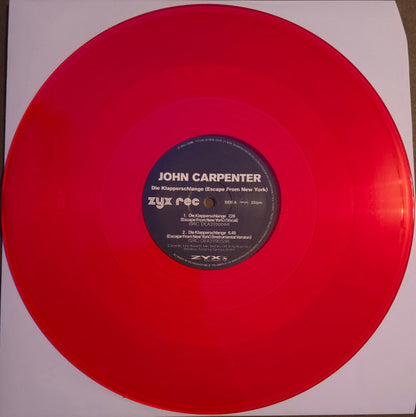 The Splash Band : John Carpenter's Die Klapperschlange (Escape From New York) (12", Maxi, Ltd, RE, Red)