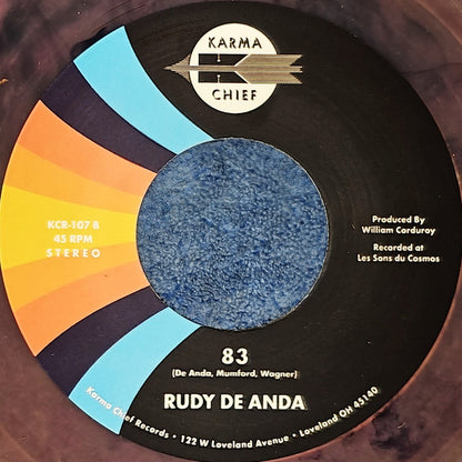 Rudy De Anda : Take Me For A Little While (7", Ltd, Ran)