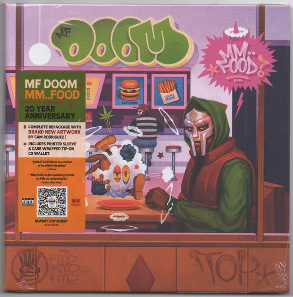 MF Doom – MM..Food (CD, Rhymesayers Entertainment, 2024) Front Cover